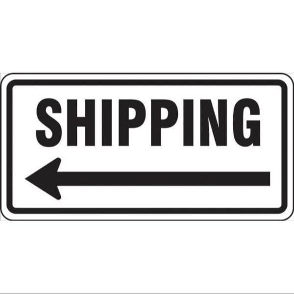 Accuform FACILITY TRAFFIC SIGN SHIPPING FRR273RA FRR273RA - main